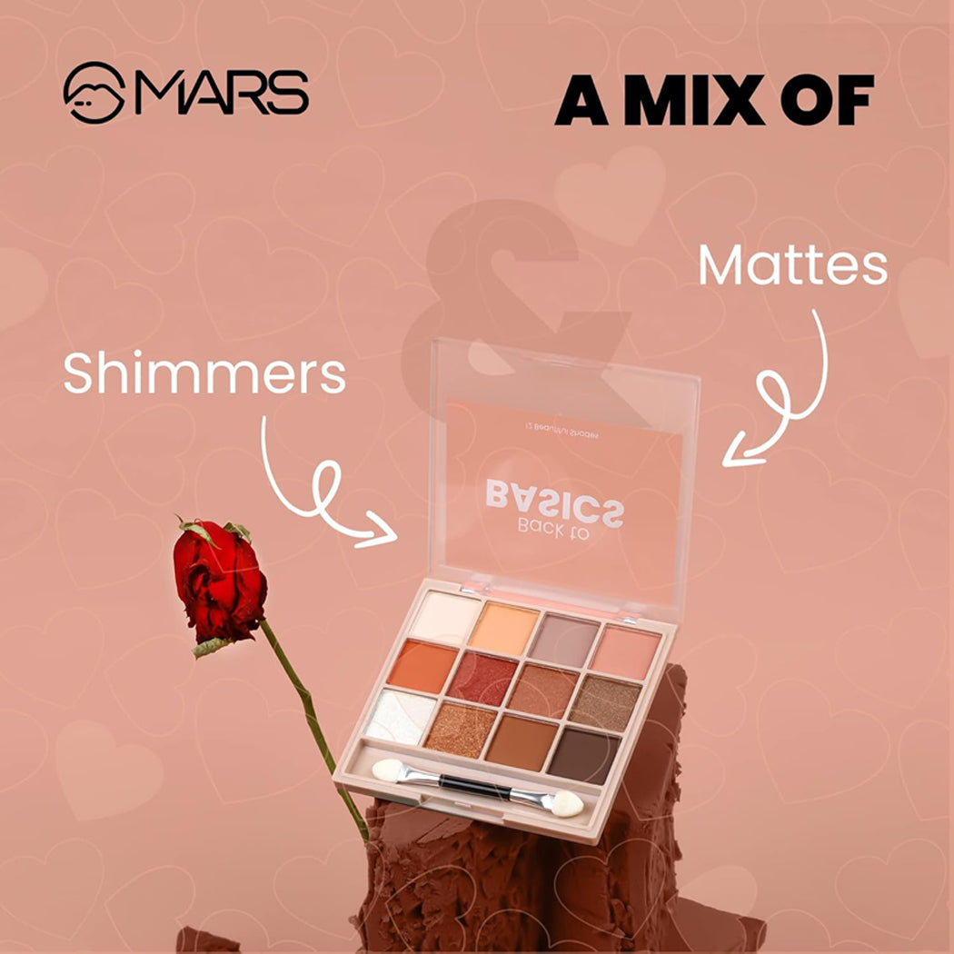 Mars Back to Basics Eyeshadow Palette 14.4G