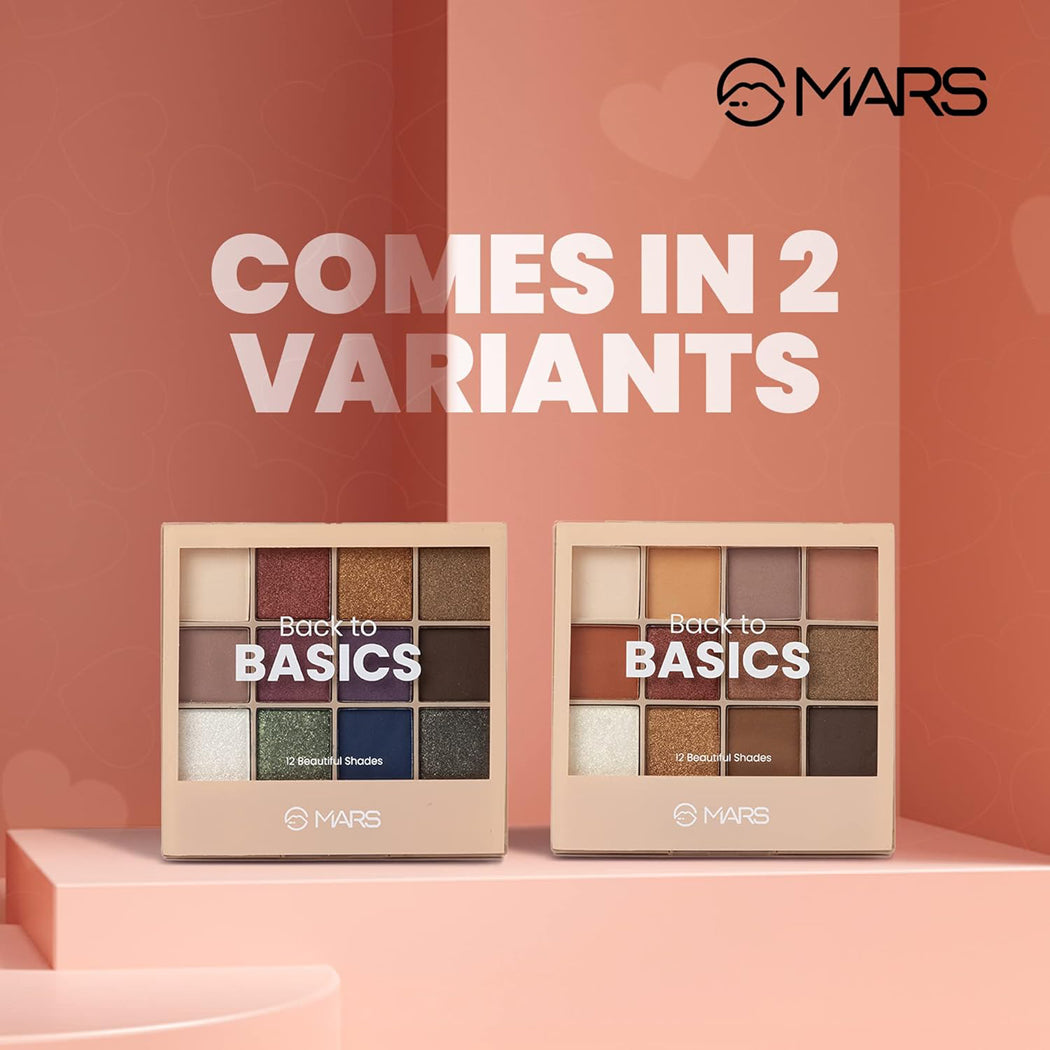 Mars Back to Basics Eyeshadow Palette 14.4G