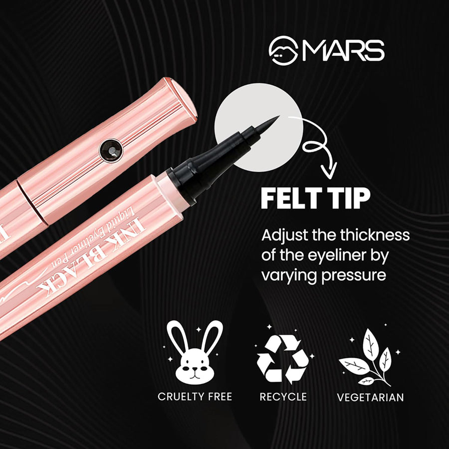 Mars Ink Black Eyeliner 1ml