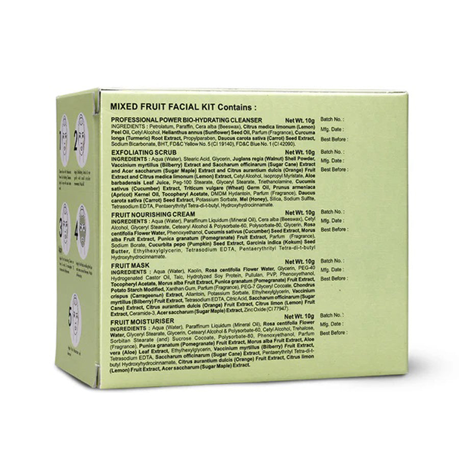 Shahnaz Husain 5 Step Mixed Fruit Facial Kit 50g