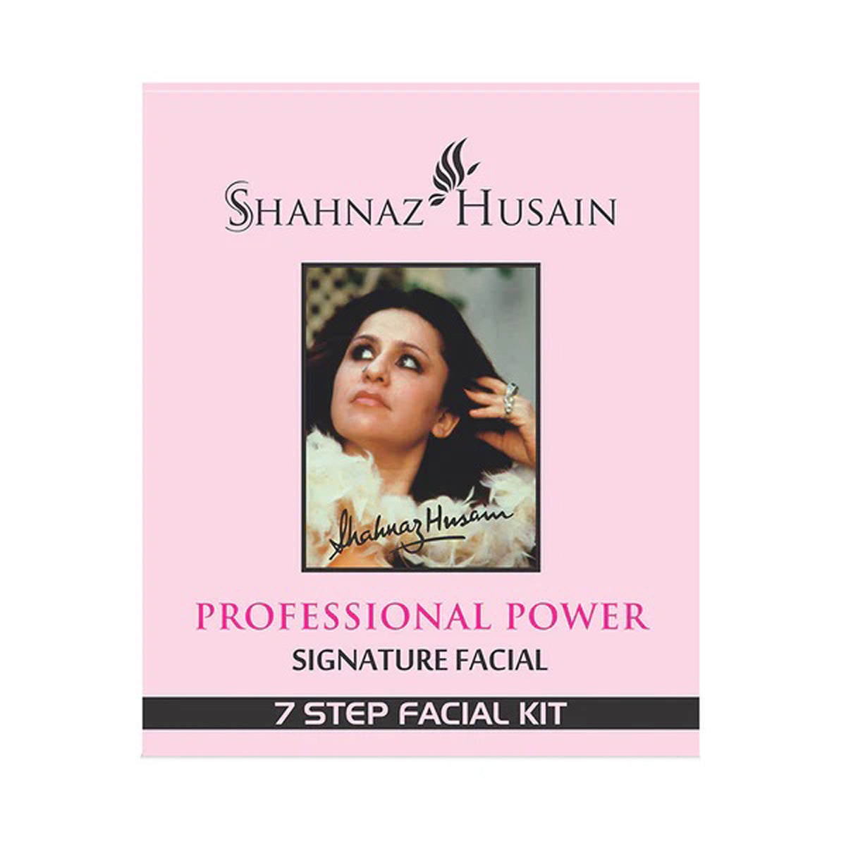 Shahnaz Husain Power Signature Facial Steps- 7 Step Facial Kit (48g + 15ml)