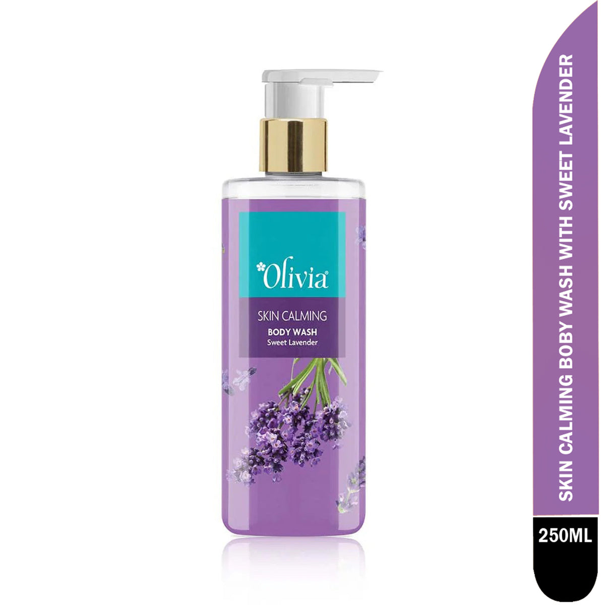 Olivia Skin Calming Body Wash With Sweet Lavender