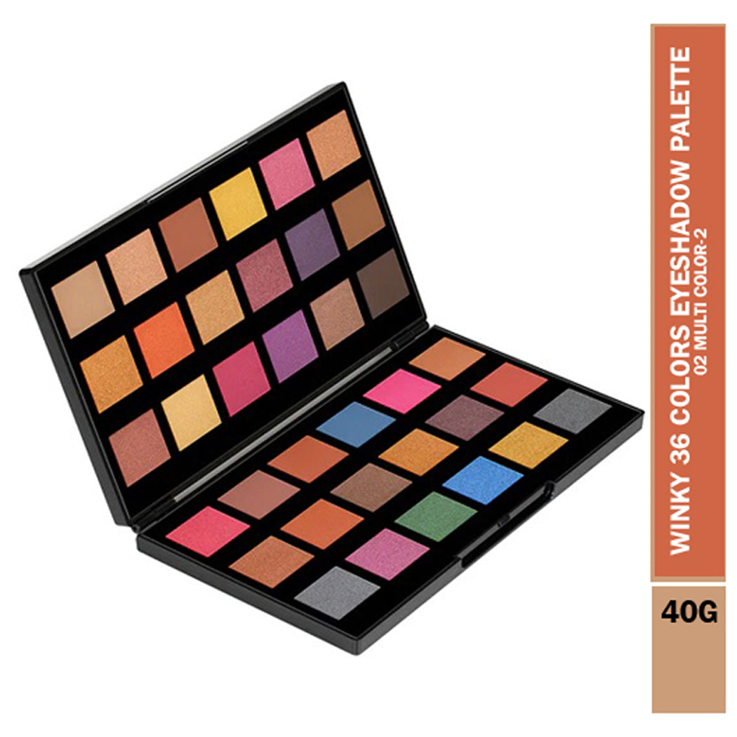 Swiss Beauty Winky 36 Colors Eyeshadow Palette 40g