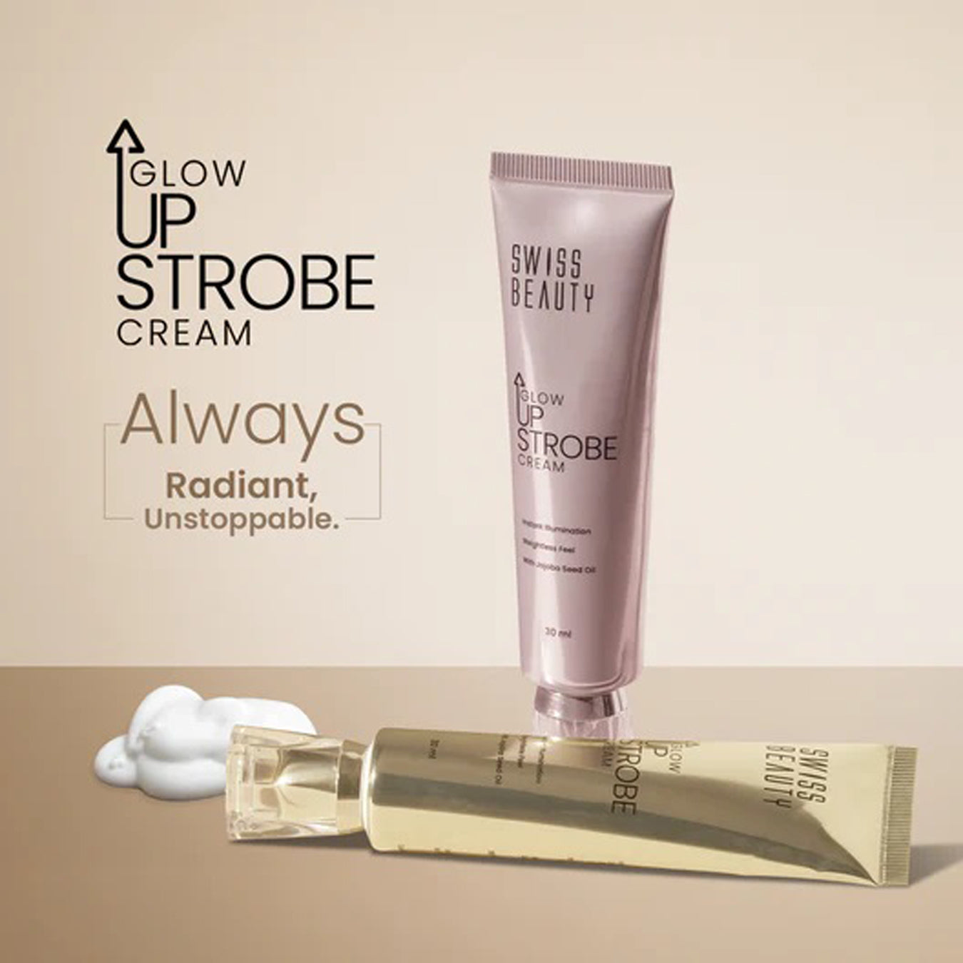 Swiss Beauty Glow Up Strobe Cream 30ML