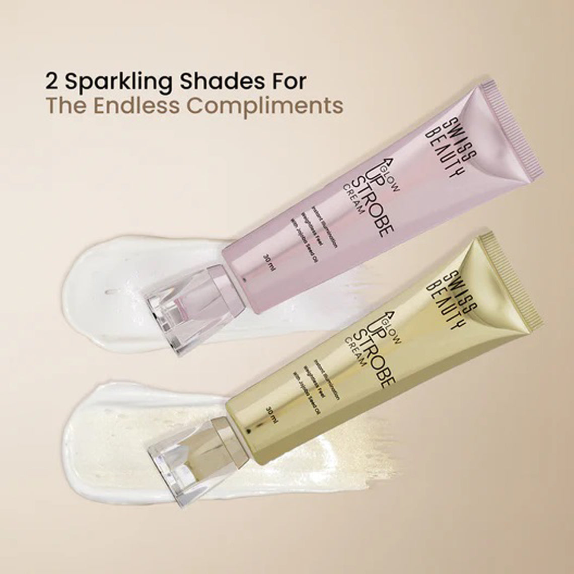 Swiss Beauty Glow Up Strobe Cream 30ML