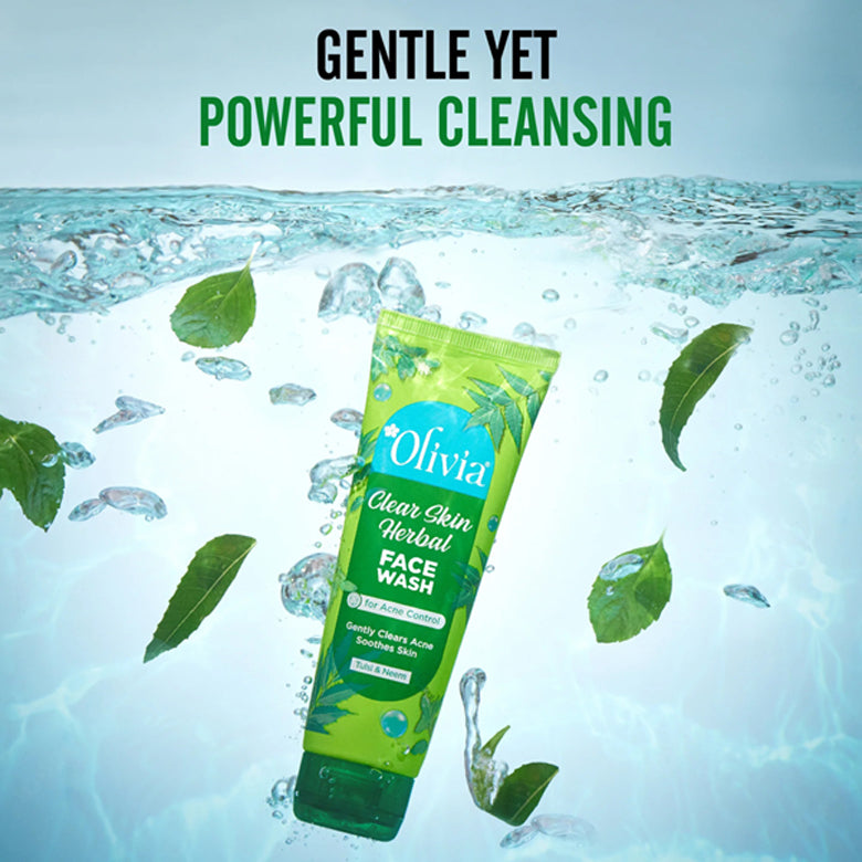 Olivia Clear Skin Herbal Face Wash 60ML