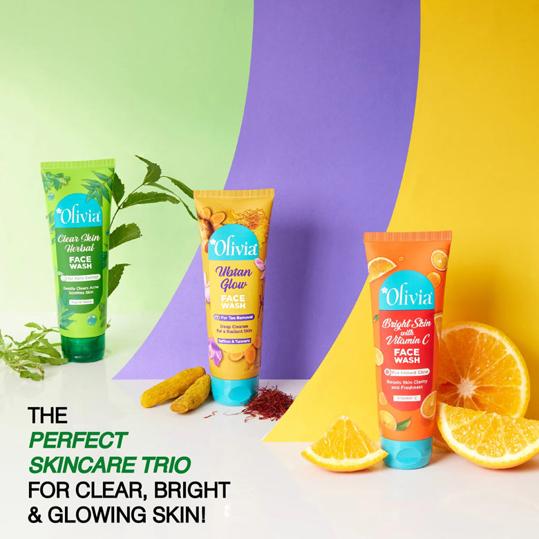 Olivia Clear Skin Herbal Face Wash 60ML