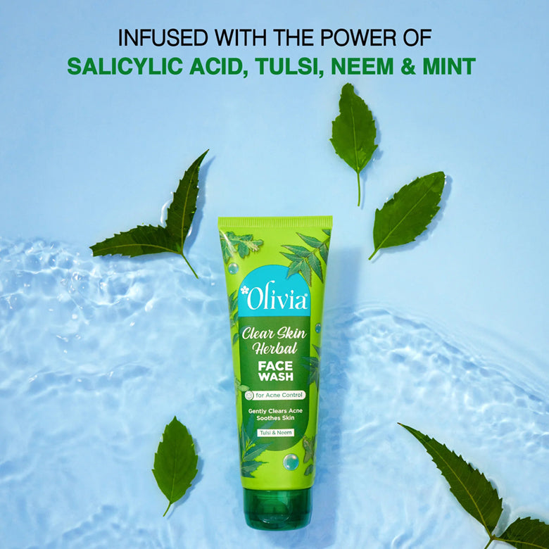 Olivia Clear Skin Herbal Face Wash 60ML