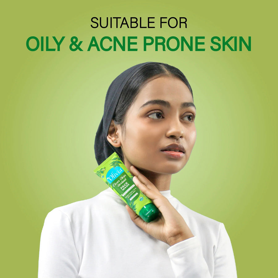 Olivia Clear Skin Herbal Face Wash 60ML