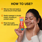 Olivia Bright Skin Face Wash with Vitamin C for Instant Glow
