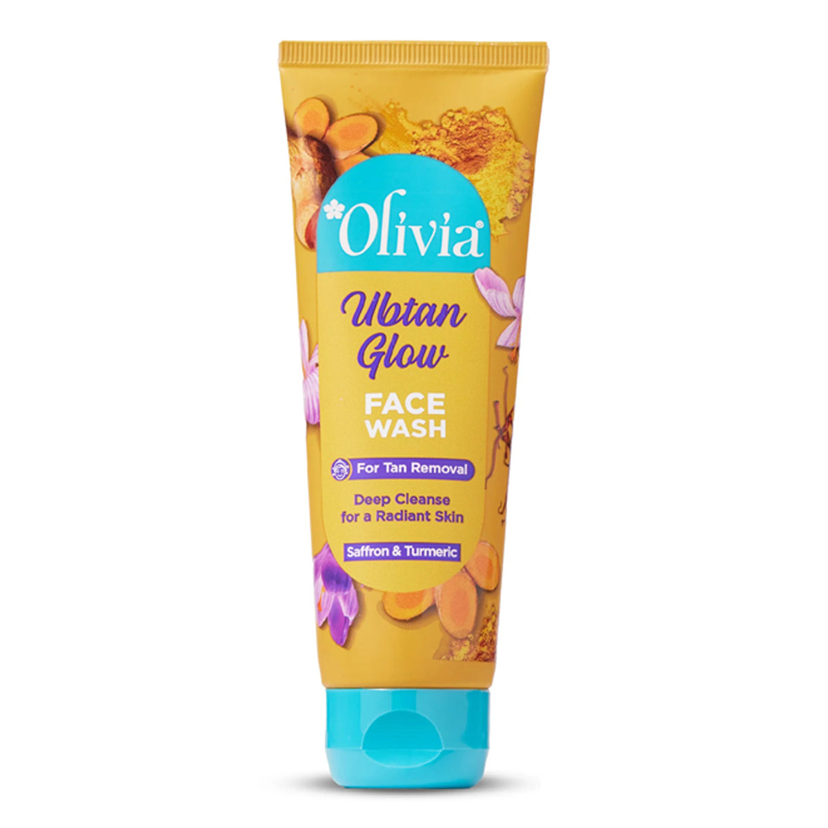 Olivia Ubtan Glow Face Wash for Tan Removal