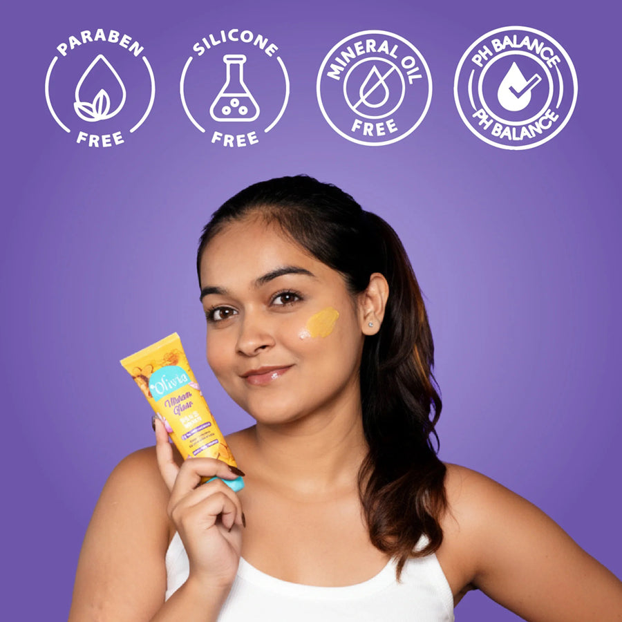 Olivia Ubtan Glow Face Wash for Tan Removal