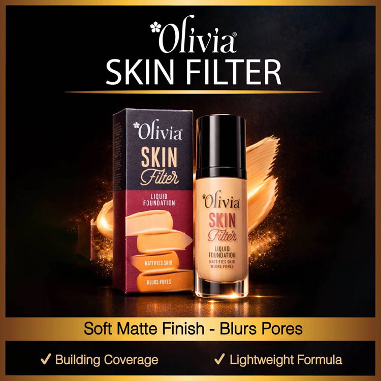 Olivia Skin Filter Liquid Foundation 30ML