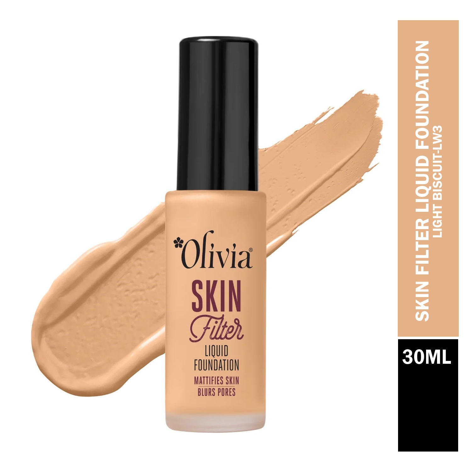 Olivia Skin Filter Liquid Foundation 30ML