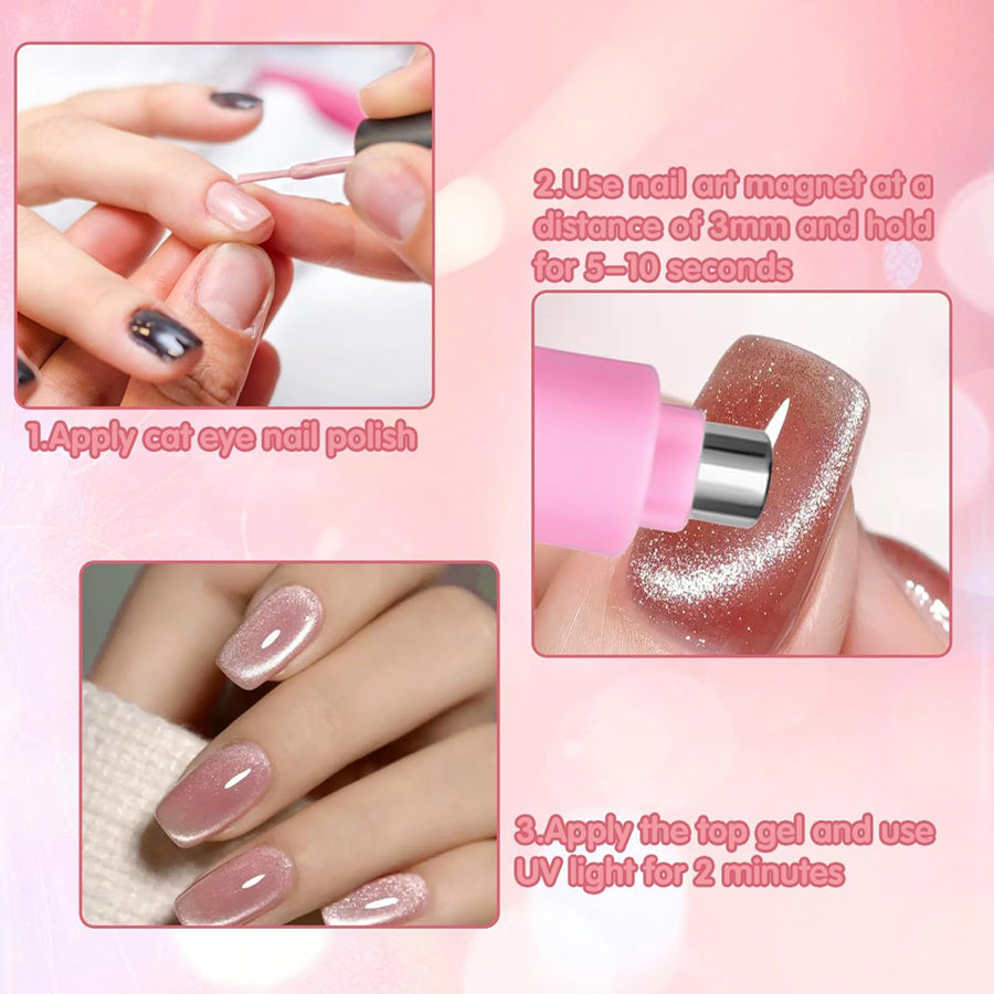 Love Your Nails 3 In 1 Cat Eye Magnet LYN108