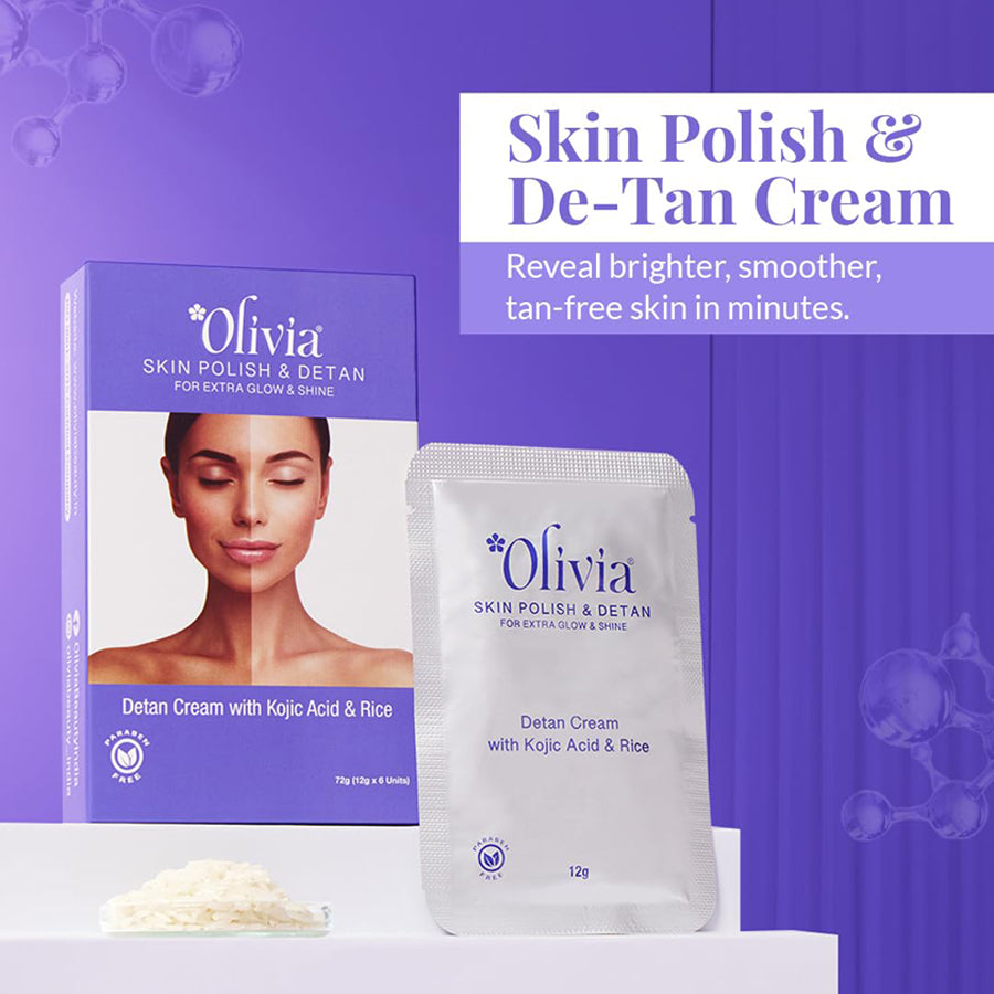Oliva Detan Cream With Kojic Acid & Rice