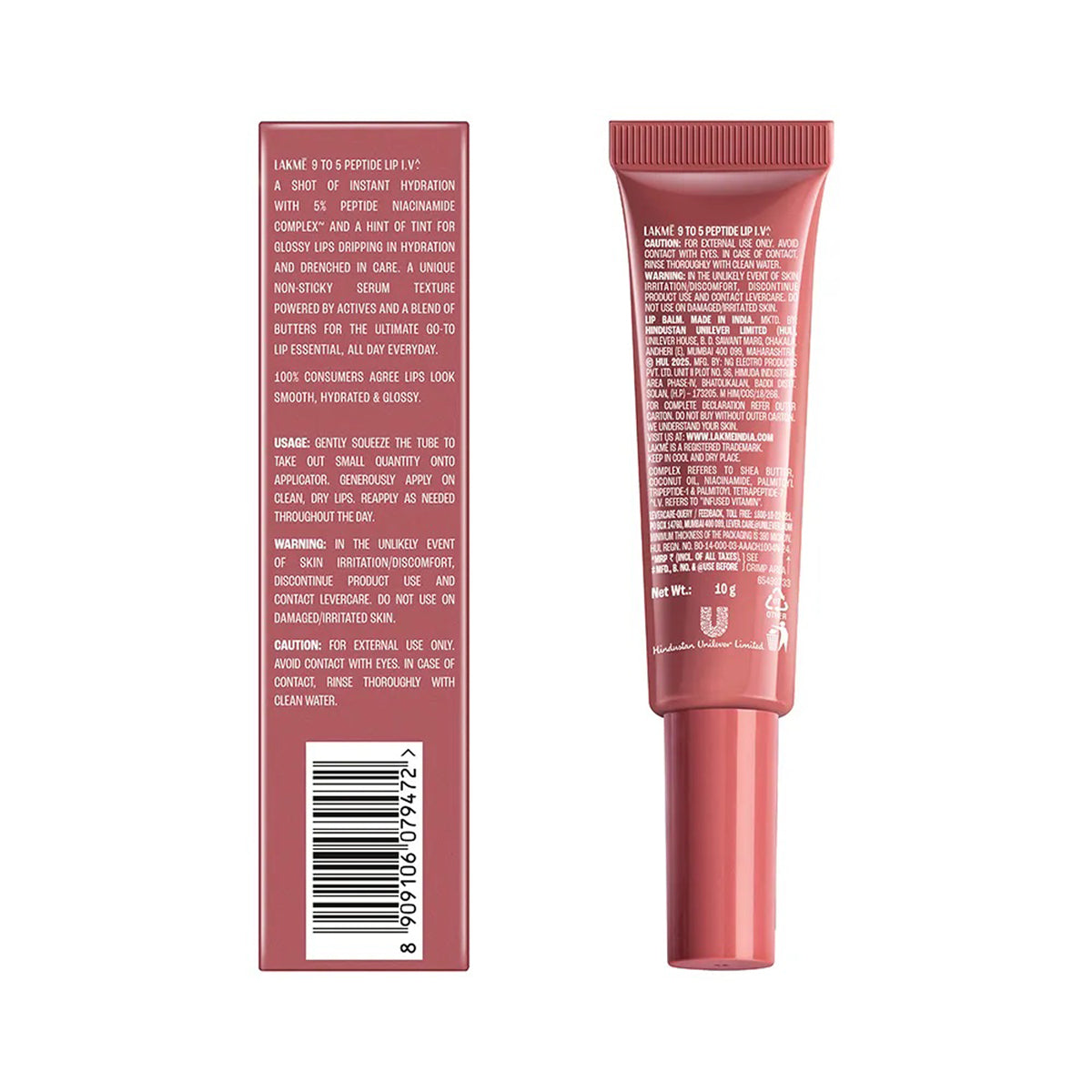 Lakme Peptide Lip IV Hydrating Lip Balm 10g