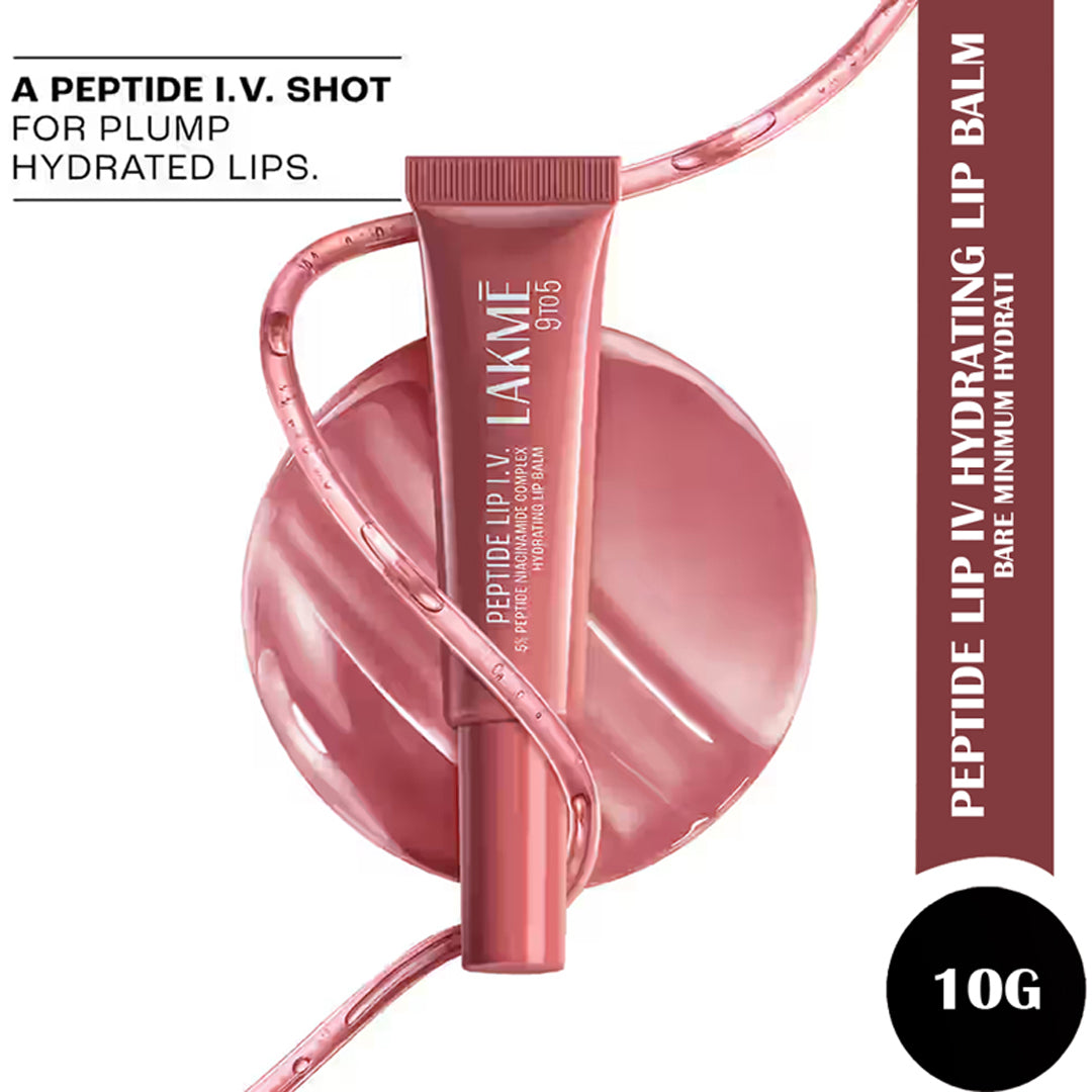 Lakme Peptide Lip IV Hydrating Lip Balm 10g