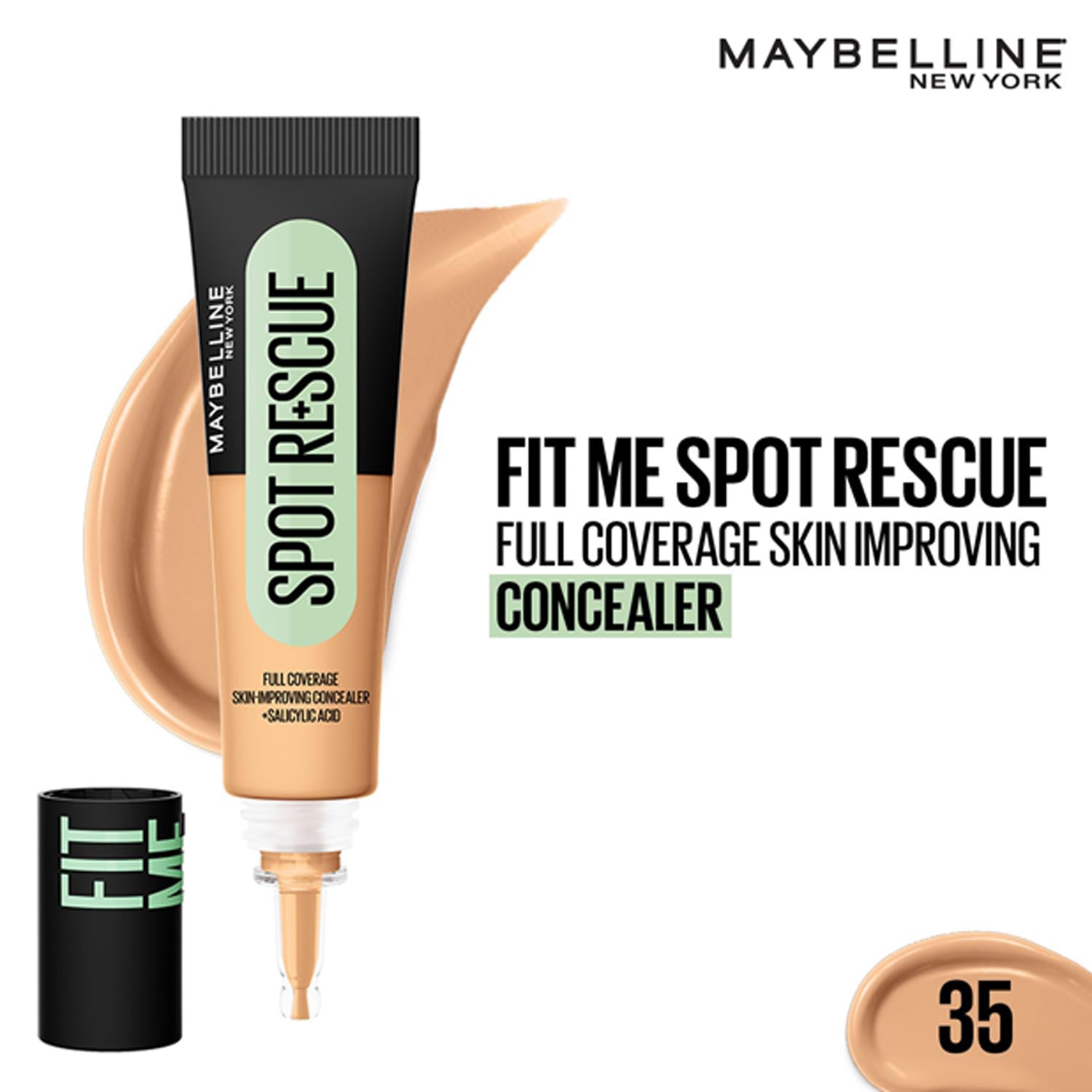 Maybelline Spot Rescue Full Coverage Concealer 15ml