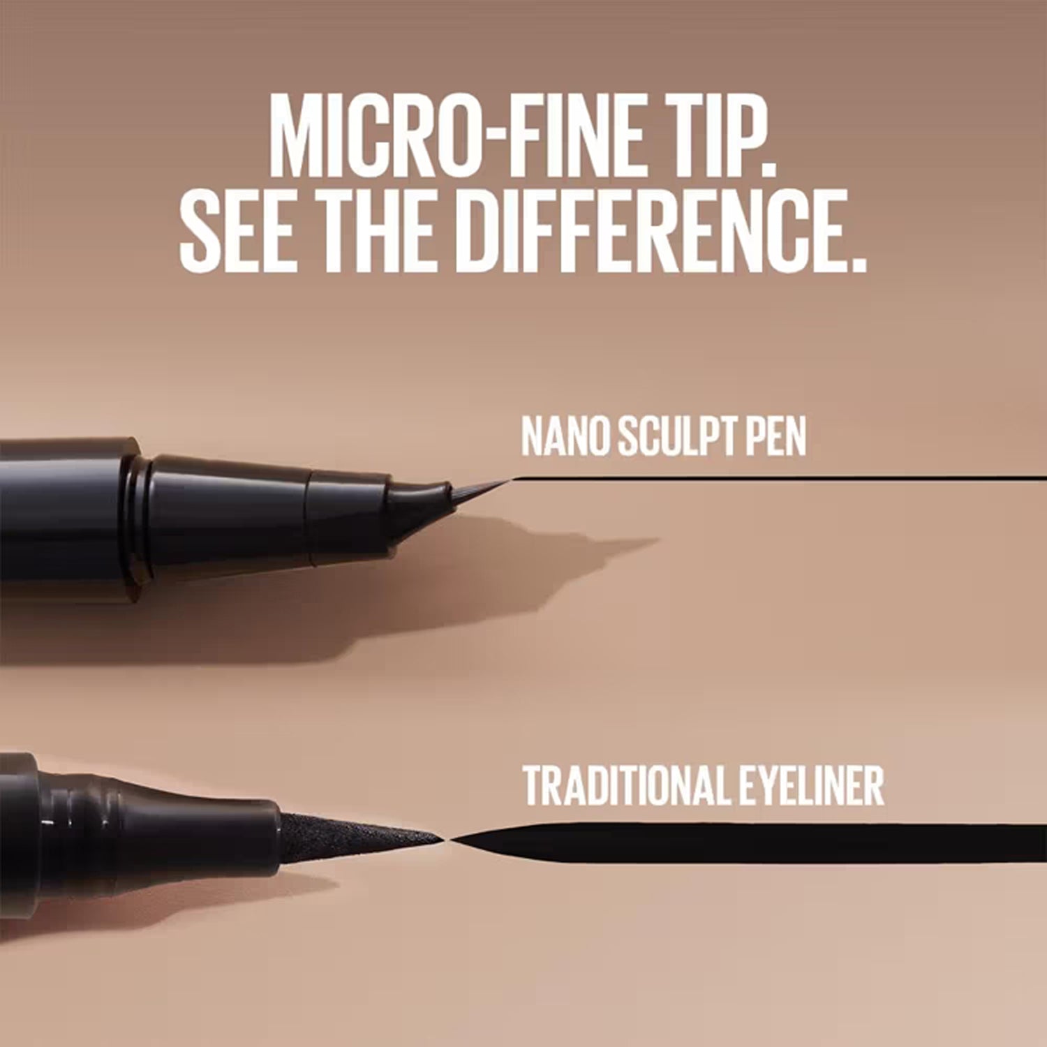 Maybelline New York Nano Sculpt Pen Eyeliner Laser Black 0.6G