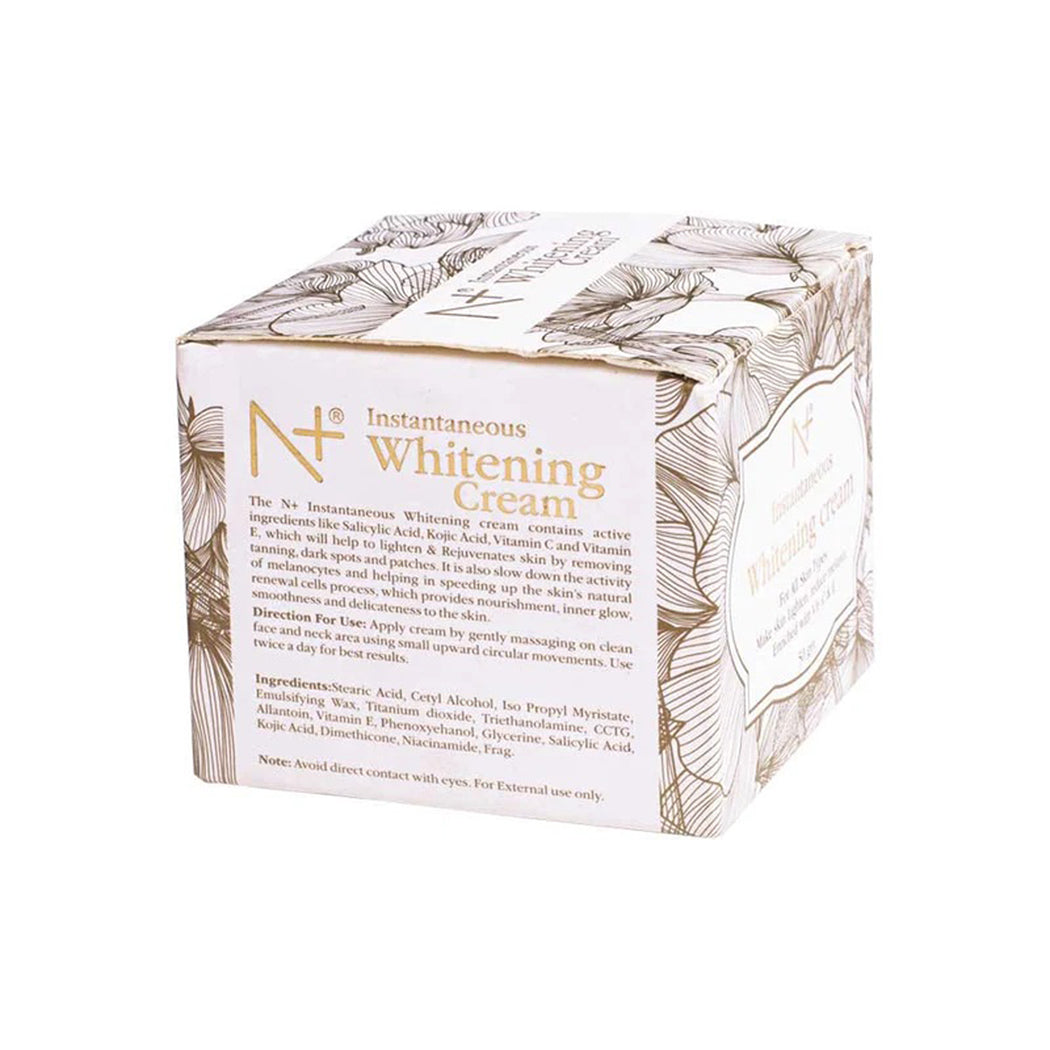 N+ Instantaneous whitening cream