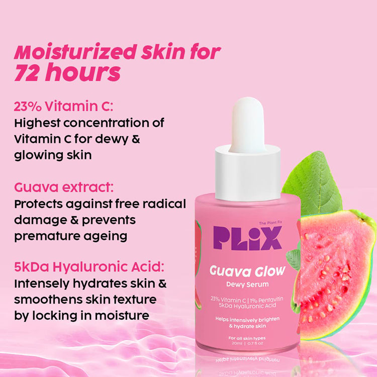 Plix 23Per Vitamin C Guava Face Serum 20ml