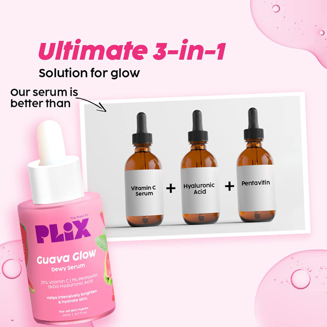 Plix 23Per Vitamin C Guava Face Serum 20ml