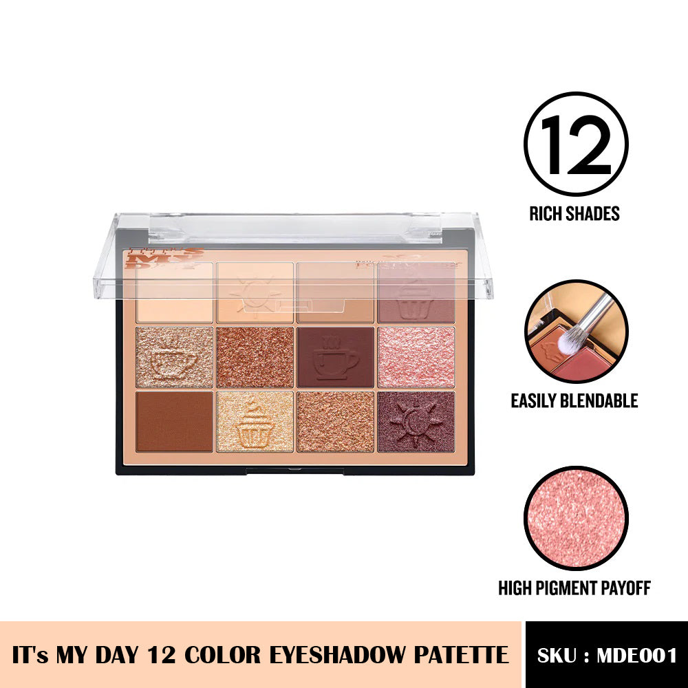 Forever Its My Day 12 Color Eyeshadow Palette 19.66G