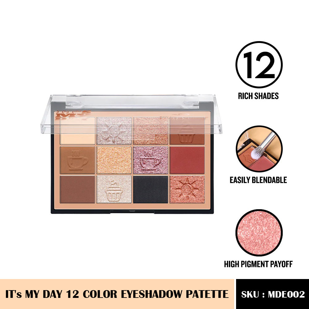 Forever Its My Day 12 Color Eyeshadow Palette 19.66G