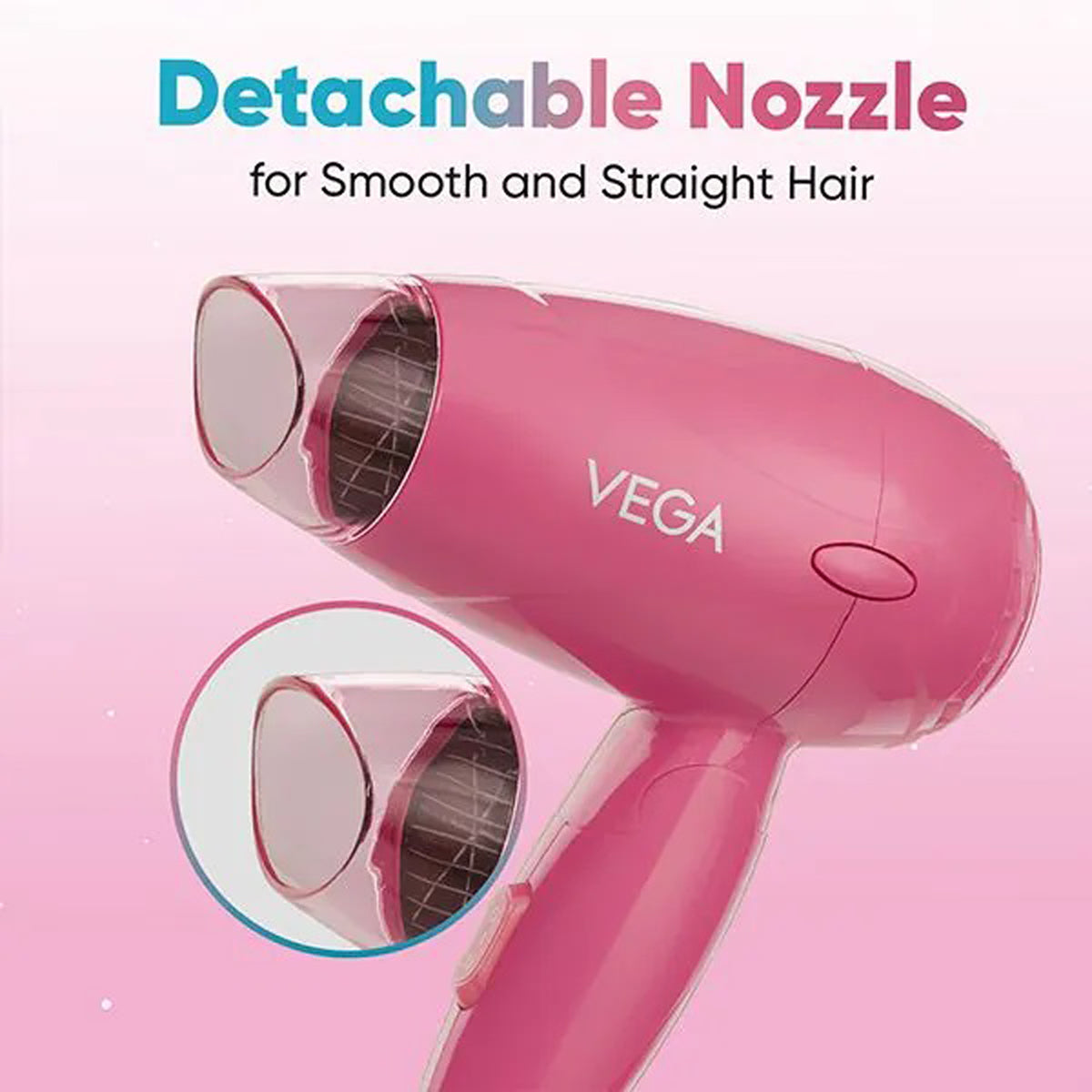 Vega Travel-Pro 1200W Watts Hair Dryer - VHDH-33
