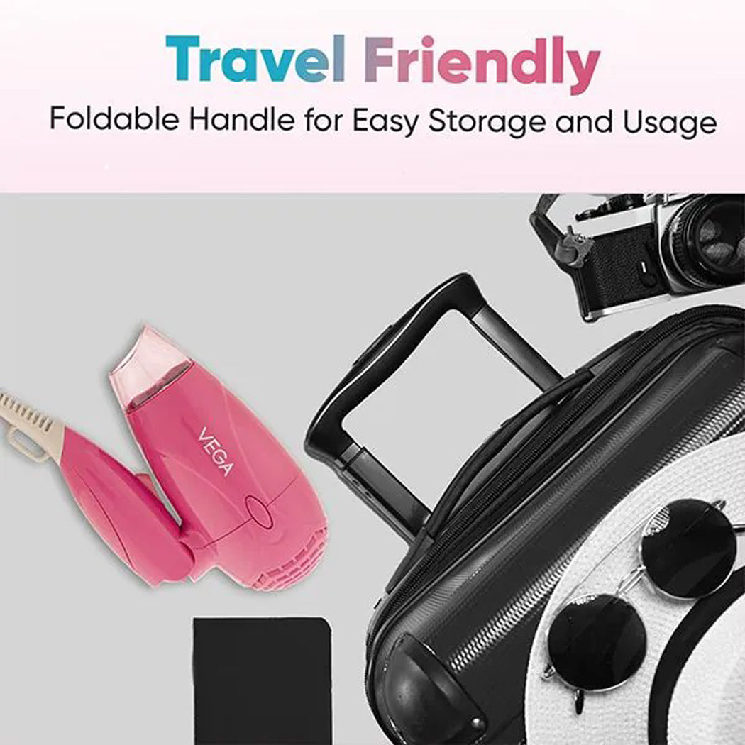 Vega Travel-Pro 1200W Watts Hair Dryer - VHDH-33