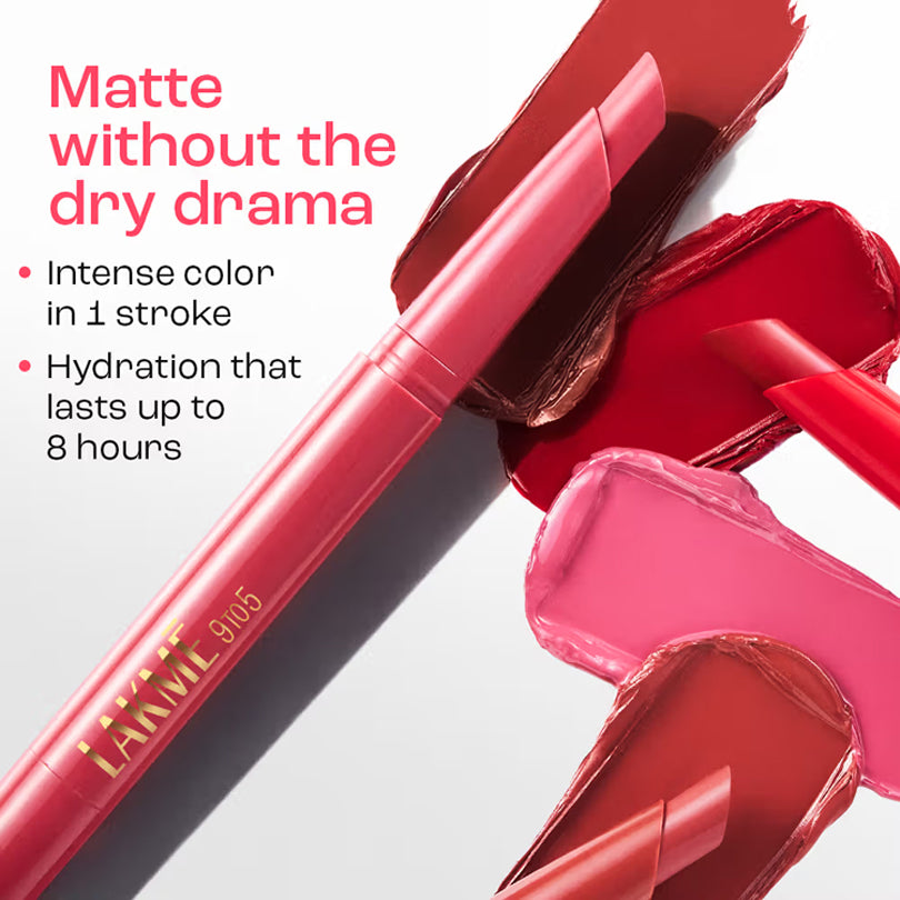 Lakme 9 To 5 Forever Matte Lip Crayon 1.1G