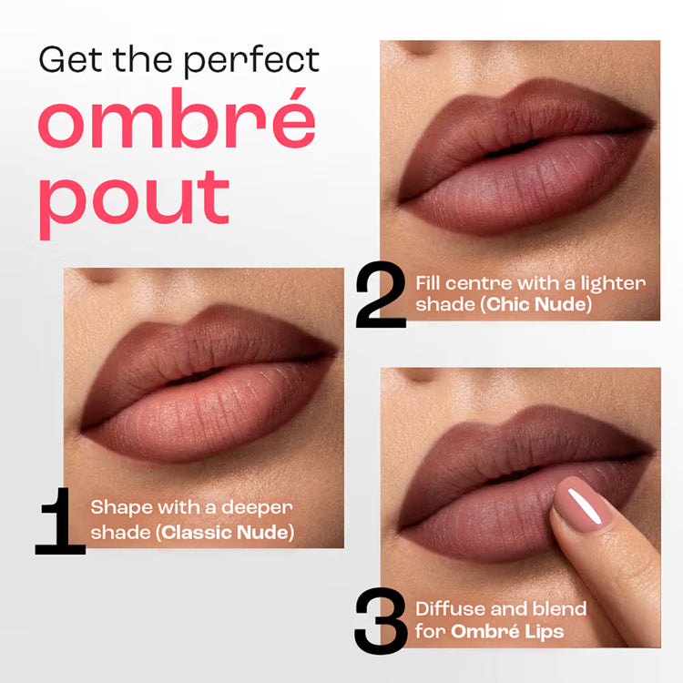 Lakme 9 To 5 Forever Matte Lip Crayon 1.1G