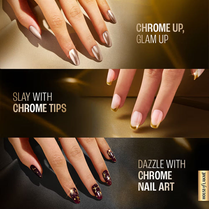 Lakme Ultimate Glam Chrome Nail 6ML