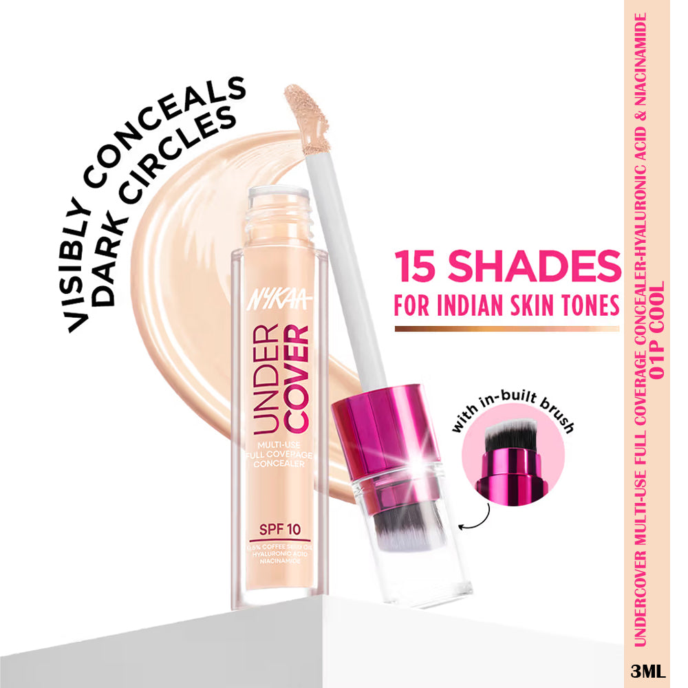 Nykaa Undercover Multi-Use Full Coverage Concealer 3ML