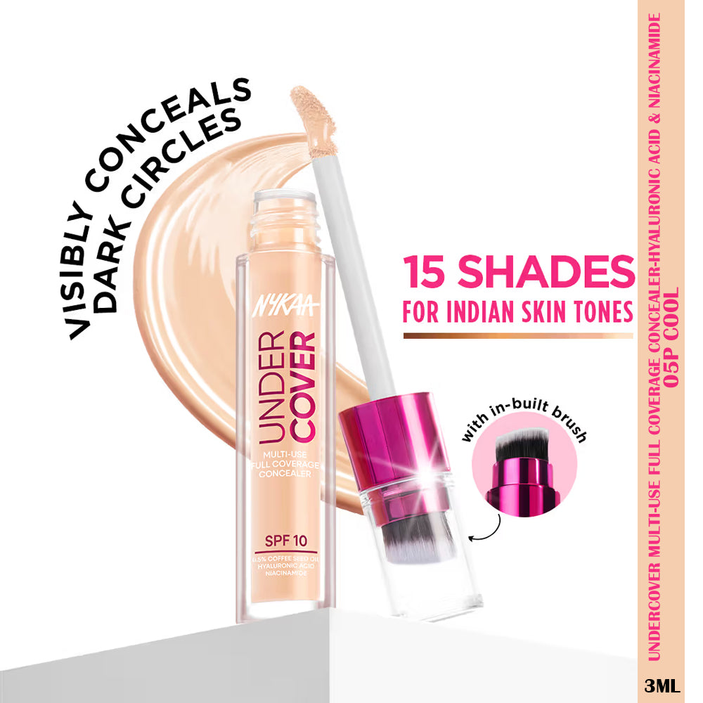 Nykaa Undercover Multi-Use Full Coverage Concealer 3ML