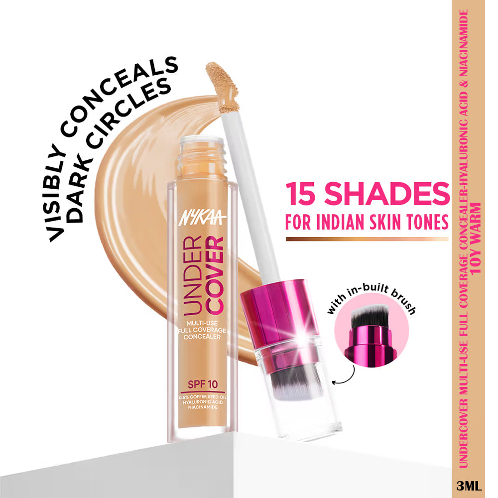 Nykaa Undercover Multi-Use Full Coverage Concealer 3ML