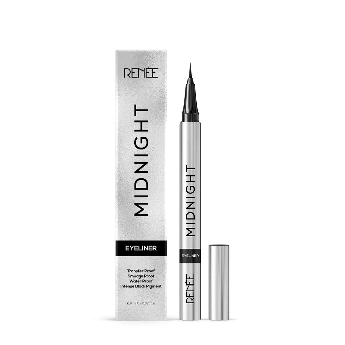Renee Midnight Waterproof & Smudge-proof Sketchpen Eyeliner 0.6ML