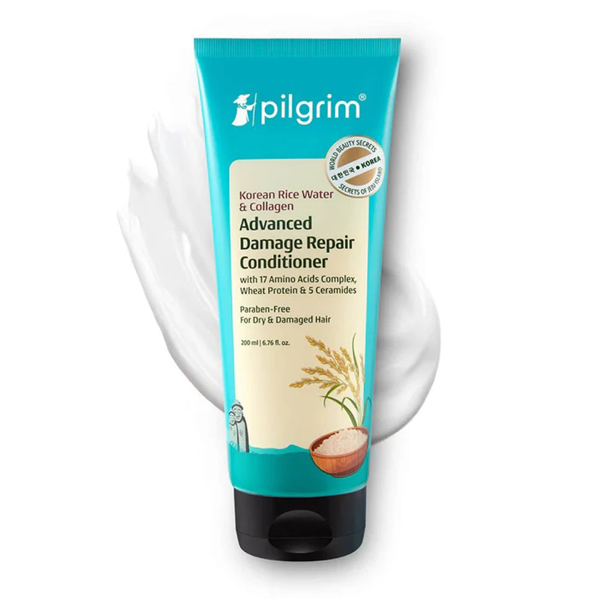 Pilgrim Korean Rice Water & Collagen Advanced Damage Repair Conditioner