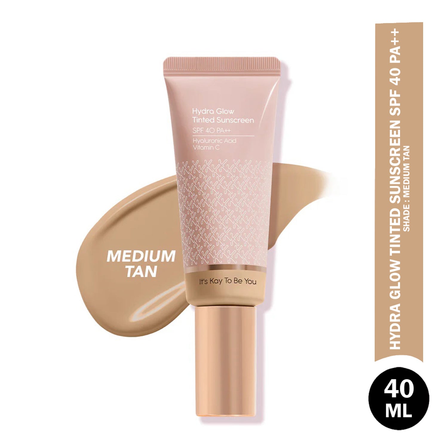 Kay Beauty Hydra Glow Tinted Sunscreen SPF 40 PA++ 40ML