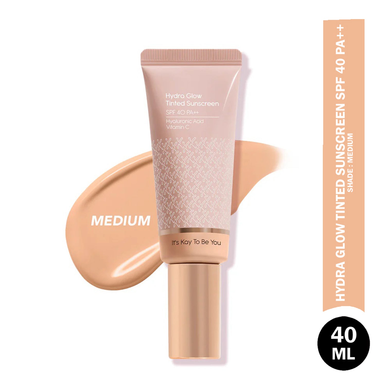 Kay Beauty Hydra Glow Tinted Sunscreen SPF 40 PA++ 40ML