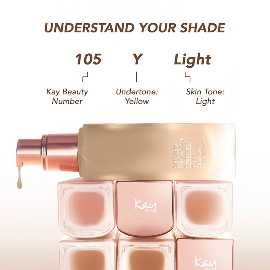 Kay Beauty Soft Matte Full Coverage Foundation 30ML