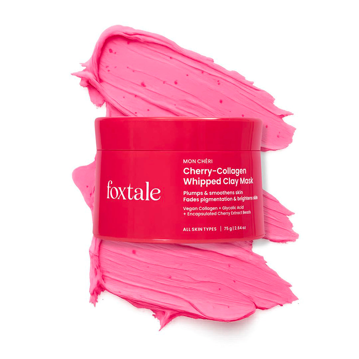Foxtale Cherry-Collagen Clay Mask 75G