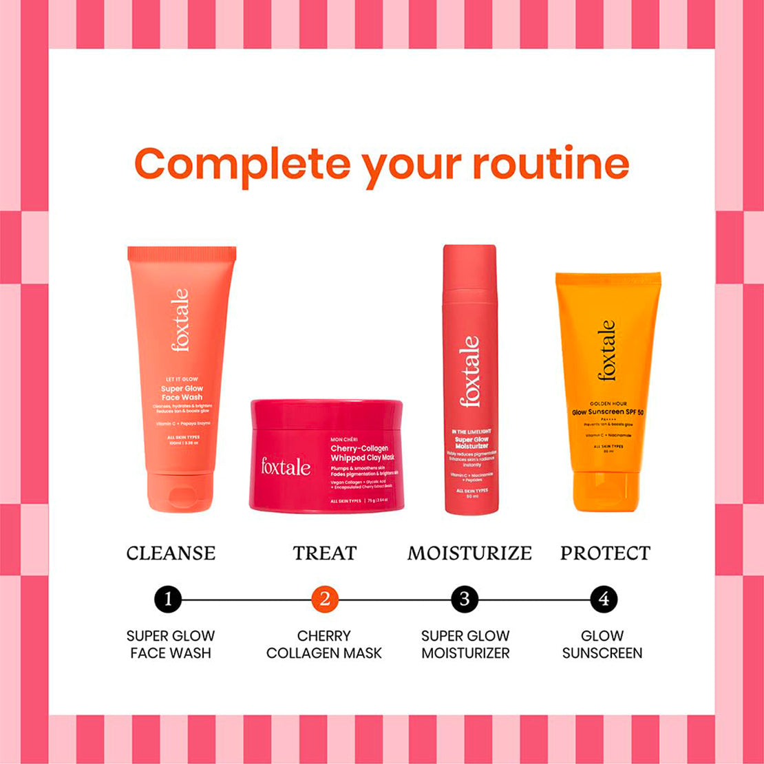 Foxtale Cherry-Collagen Clay Mask 75G