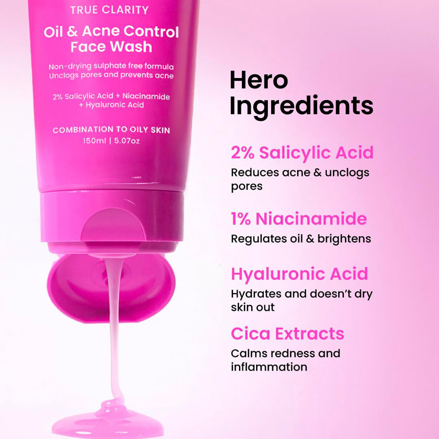 Foxtale Oil & Acne Control Face Wash