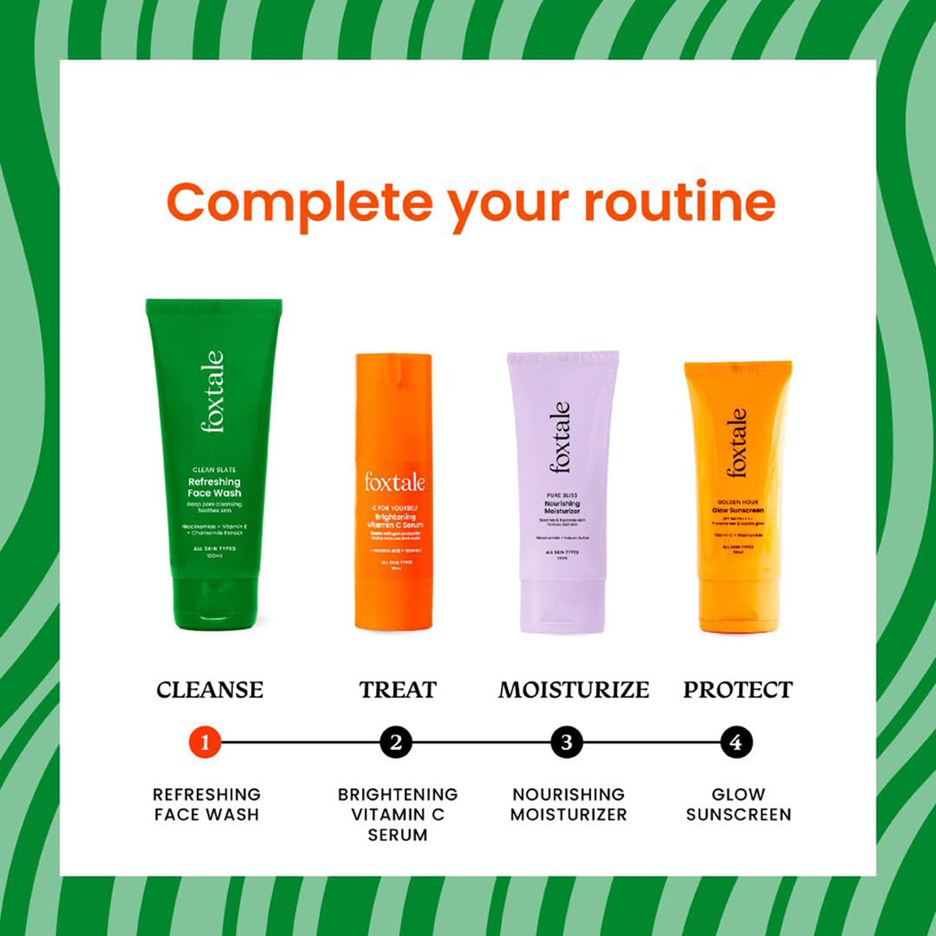 Foxtale Refreshing Face Wash with Niacinamide100ML