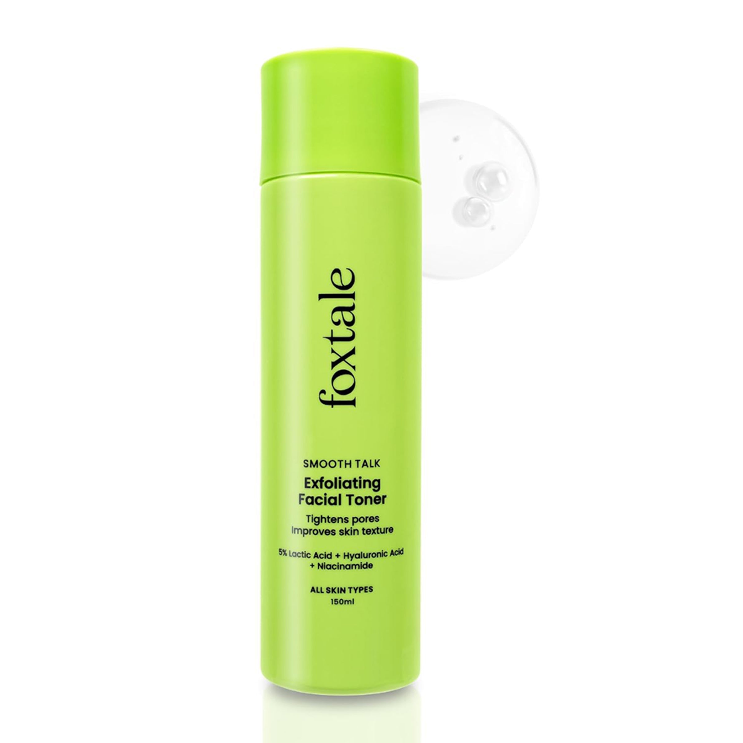 Foxtale Exfoliating Toner with 5Per Latic Acid & Niacinamide