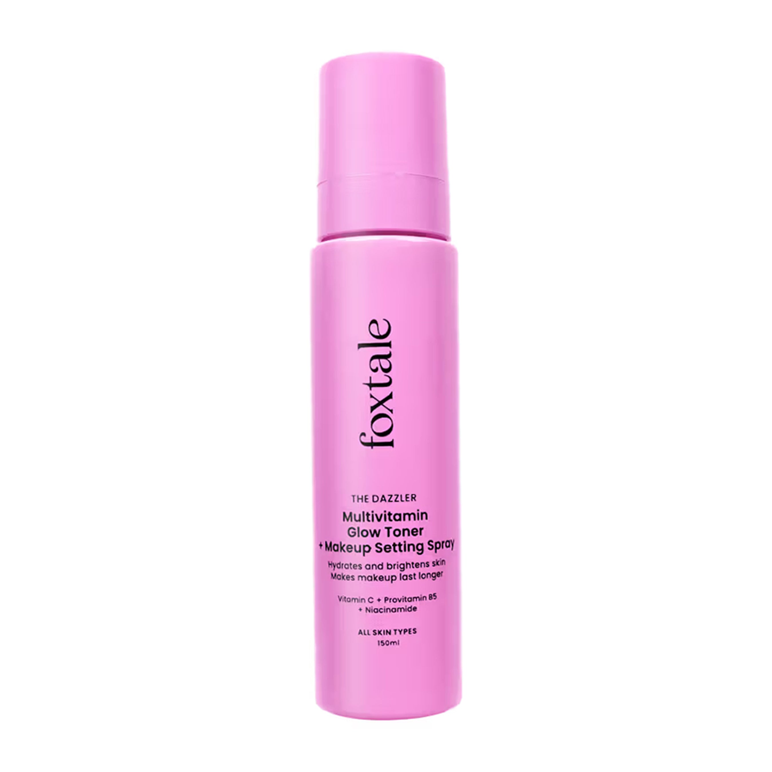 Foxtale The Dazzler Multivitamin Glow Toner + Makeup Setting Spray