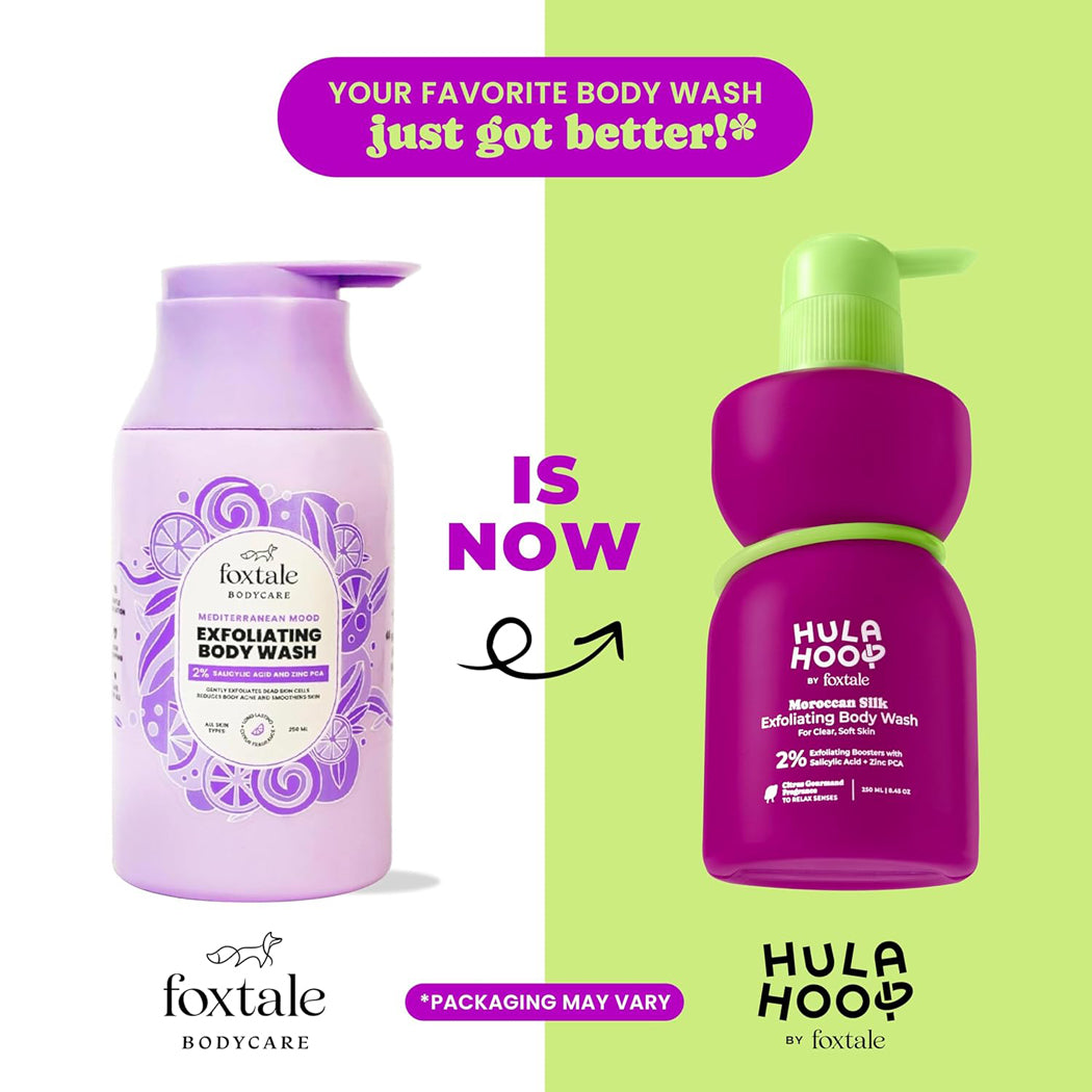 Foxtale Hula Hoop Exfoliating Body Wash 250ML