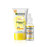 Garnier Bright Complete Facewash 50G*1 N& Bright Complete Vitamin C Serum 15*1N